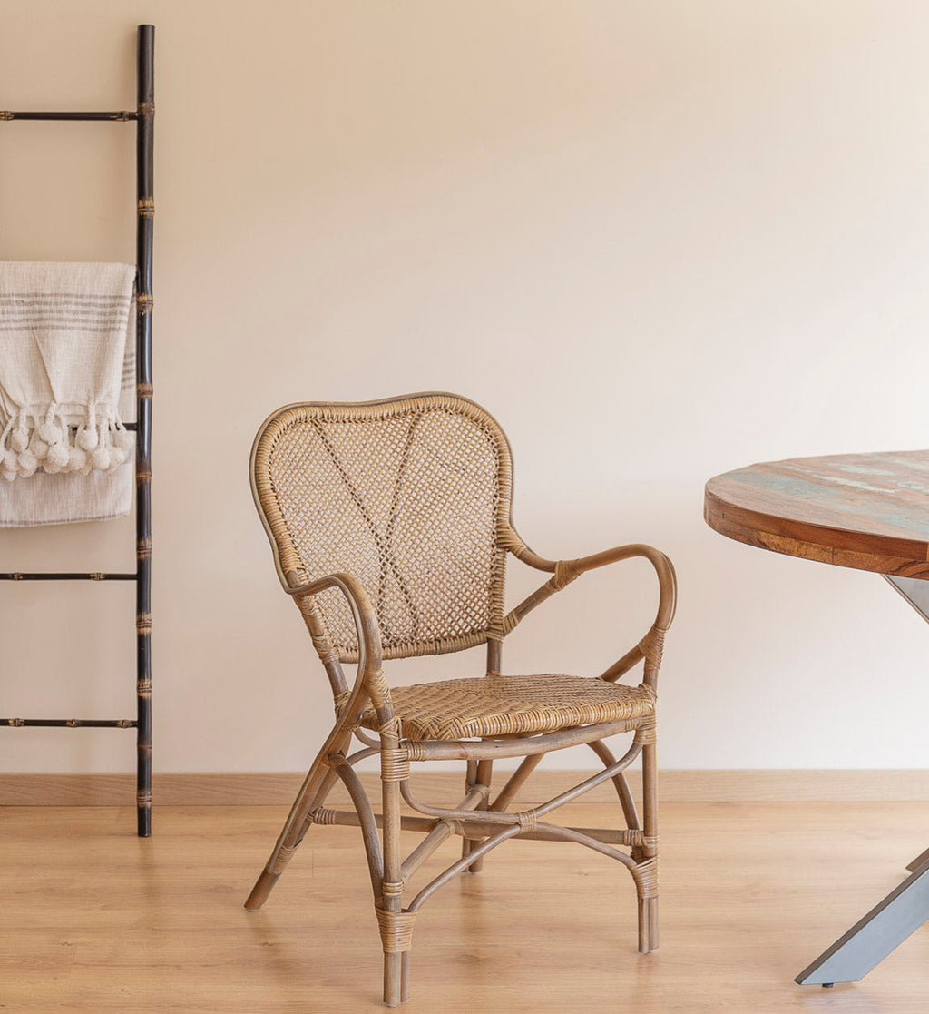 Bistro Natural Rattan Armchair