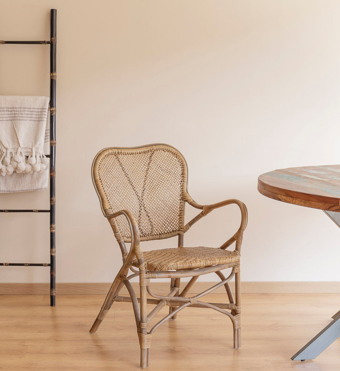 Bistro Natural Rattan Armchair