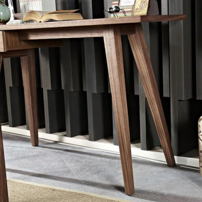 Celine 1 Drawer Desk, Walnut