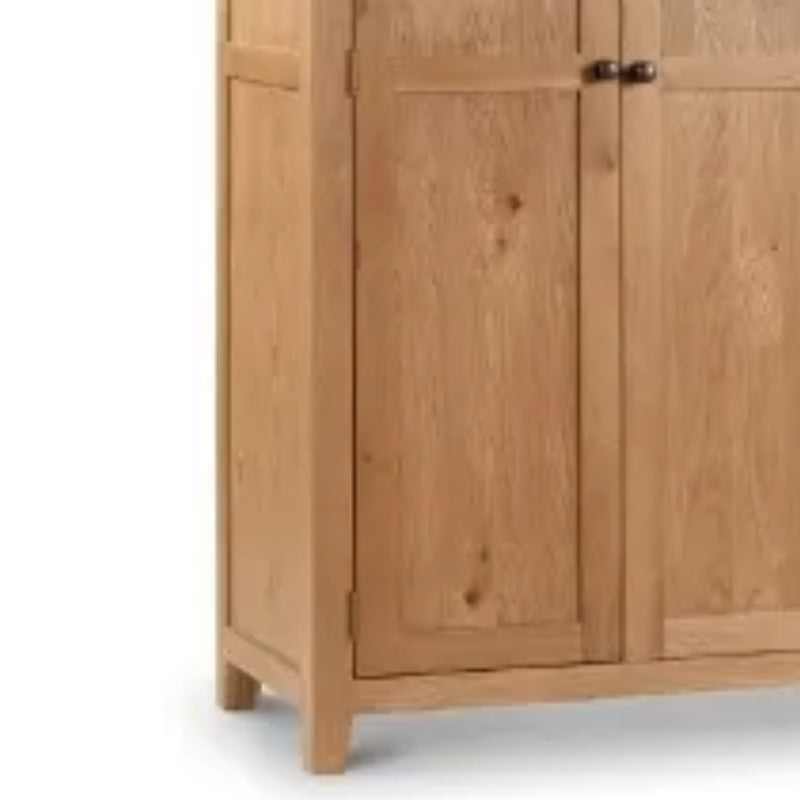 Marlborough  3 Door Wardrobe, Oak Wood