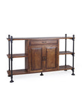 BROOKS WOODEN 1 DRAWER 2 DOORS SIDEBOARD