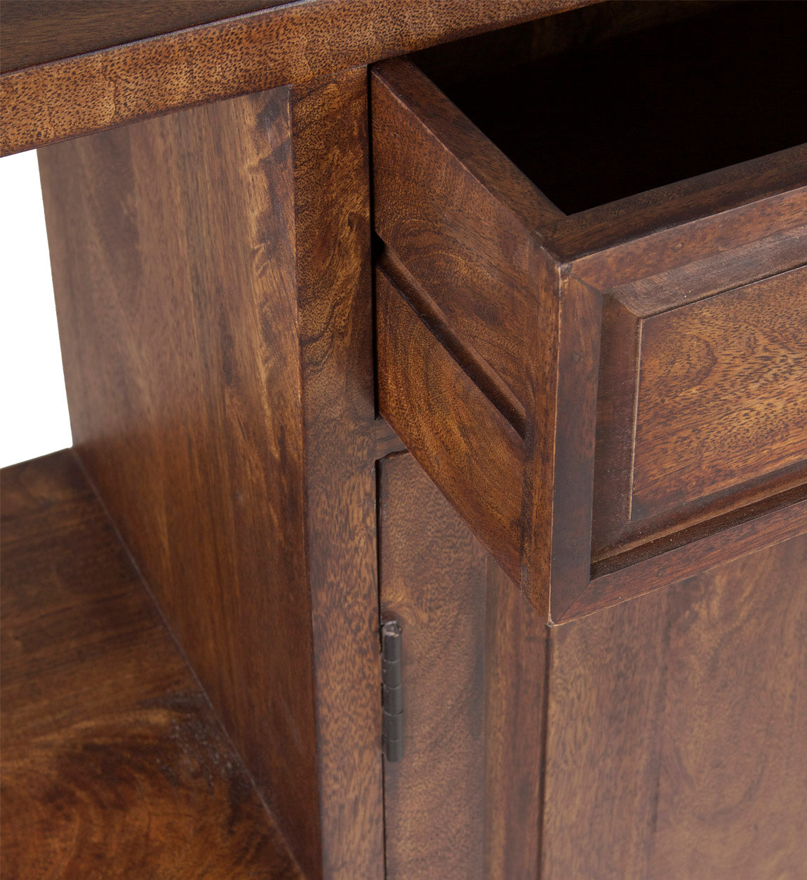 BROOKS WOODEN 1 DRAWER 2 DOORS SIDEBOARD
