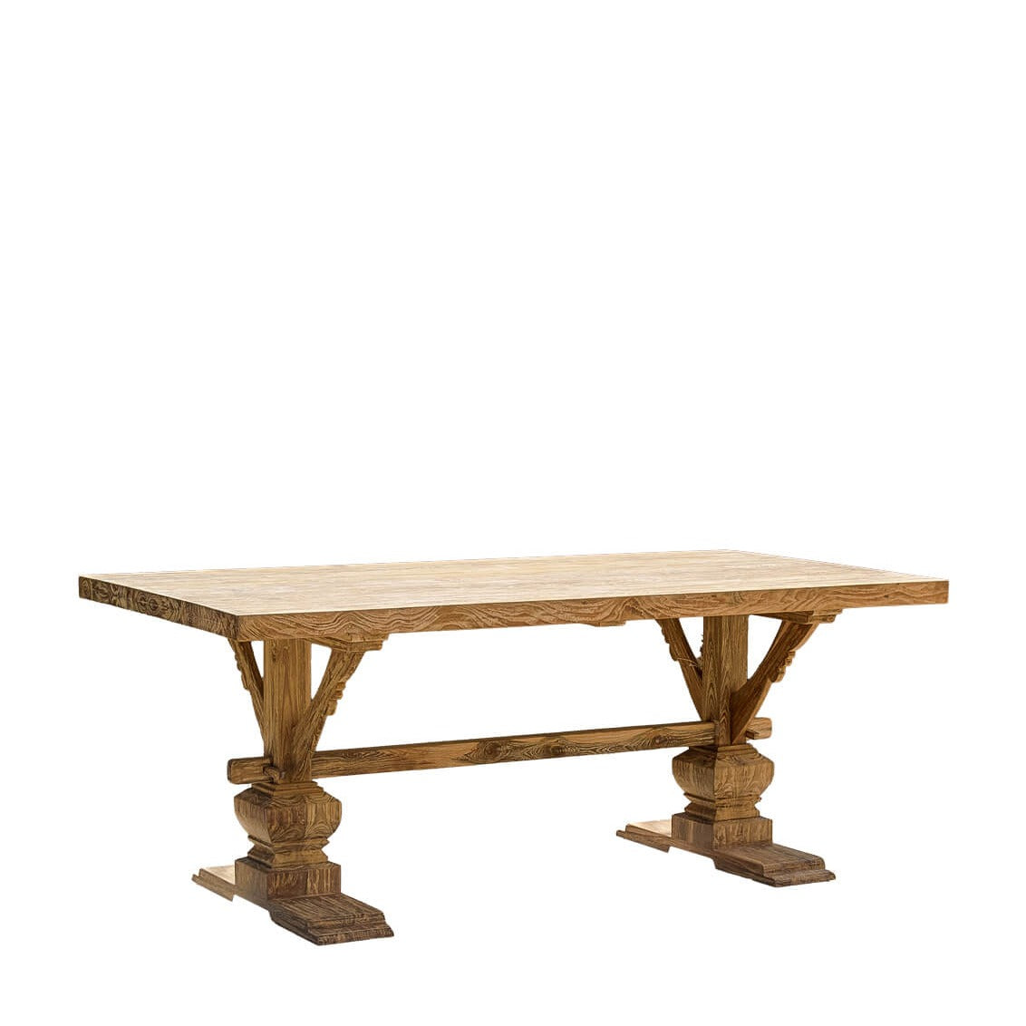 Apollo Turned Legs Teak Table