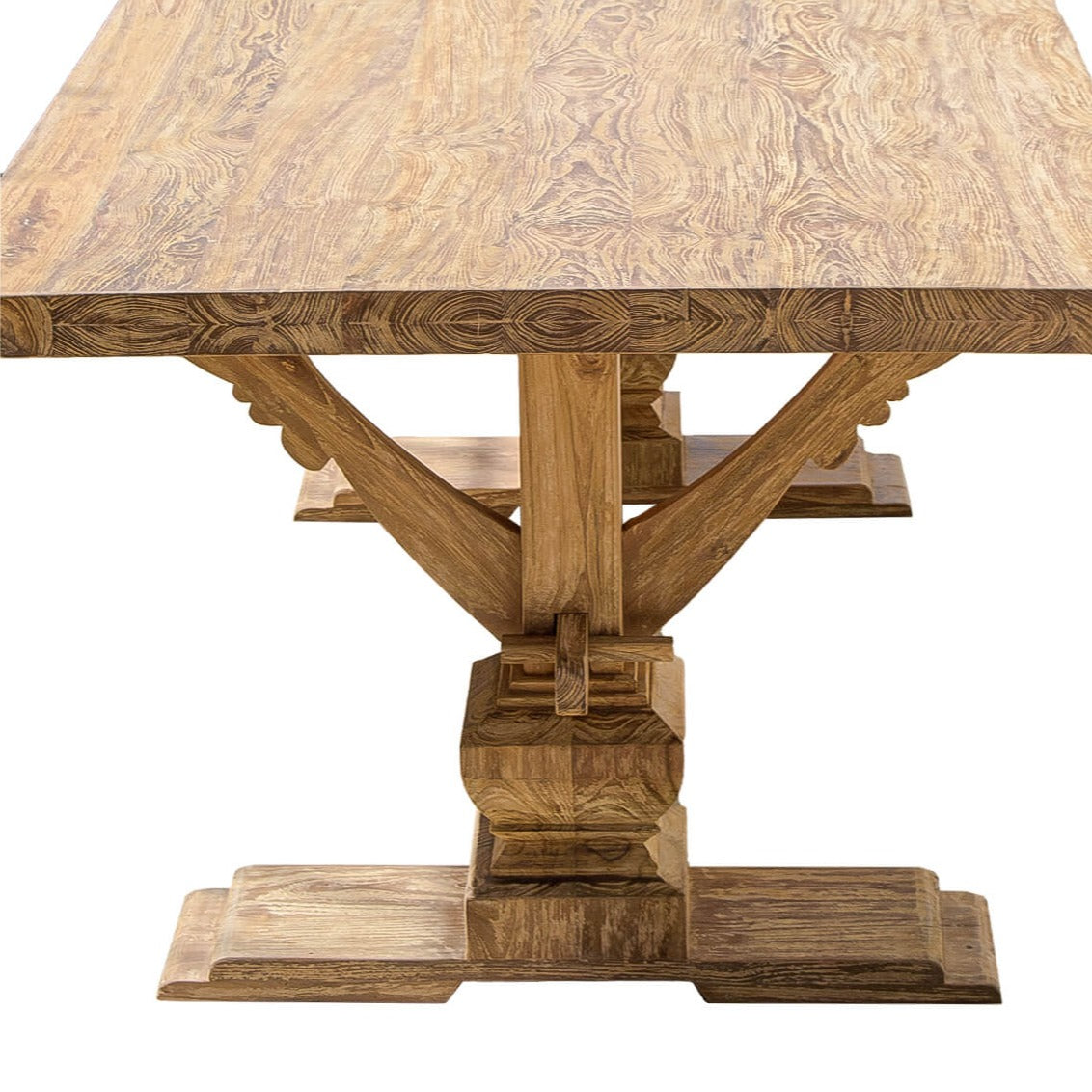 Apollo Turned Legs Teak Table
