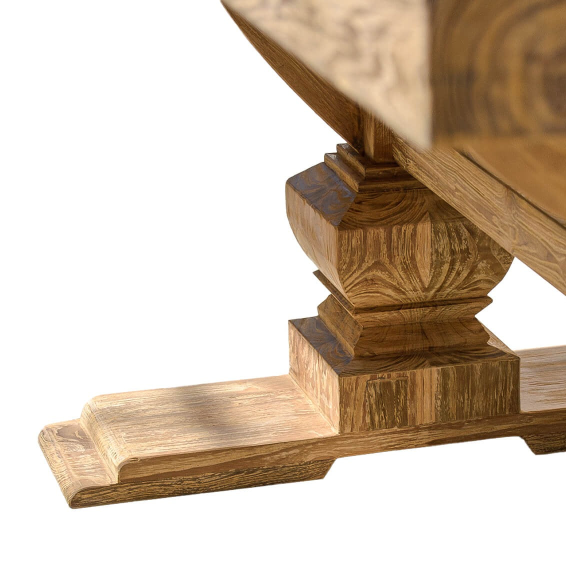 Apollo Turned Legs Teak Table