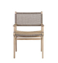 SICILIA ARMCHAIR TEAK WOOD AND ROPE
