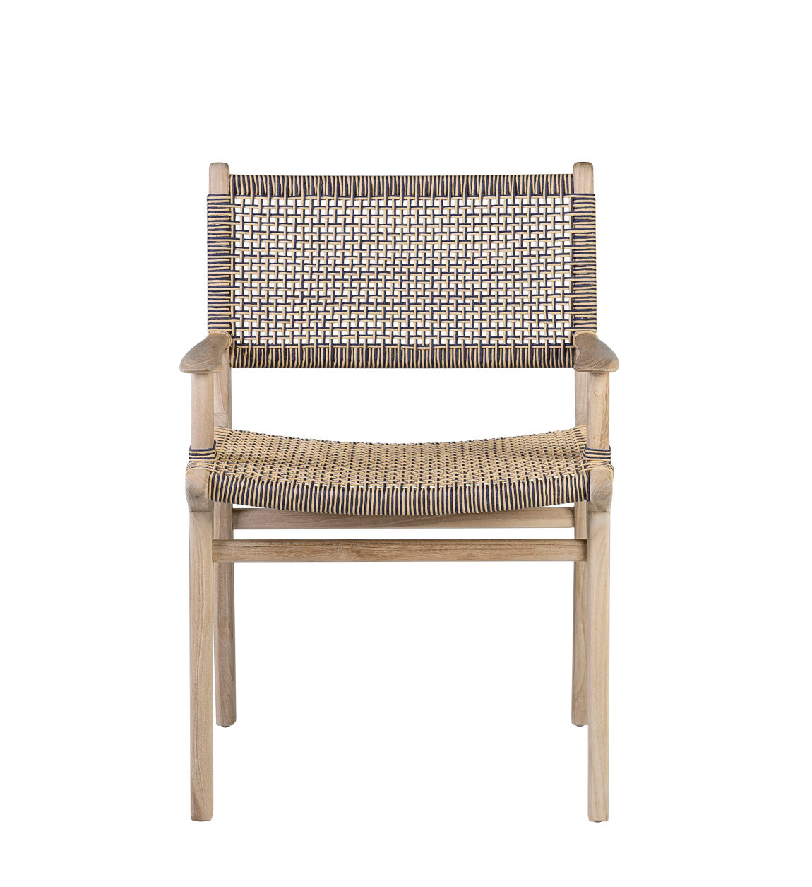 SICILIA ARMCHAIR TEAK WOOD AND ROPE