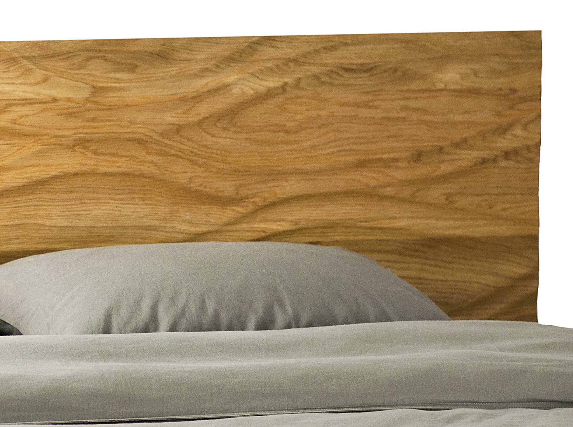 Lino Bed, Oak Wood