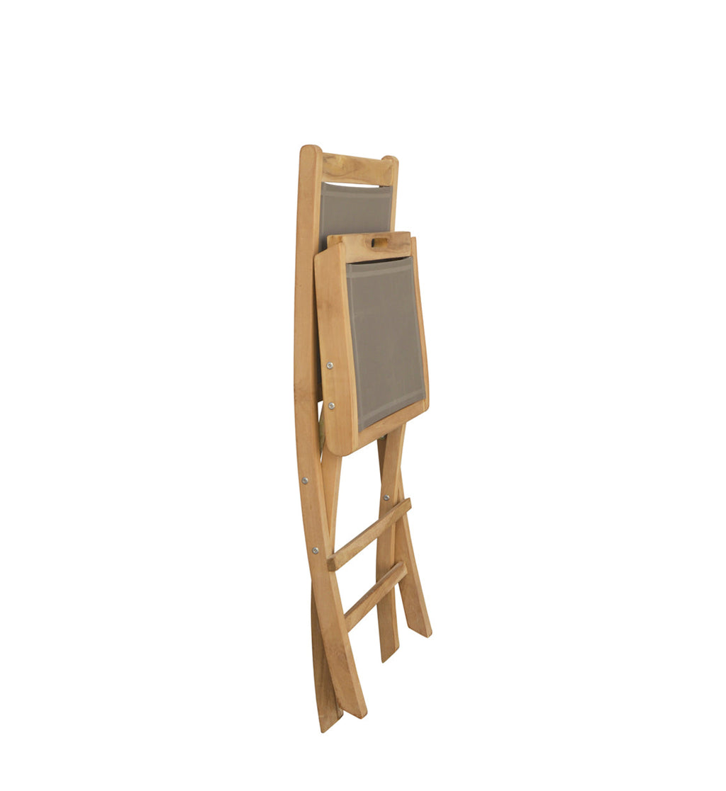 Folding Screen Garden Chair, Teak Wood
