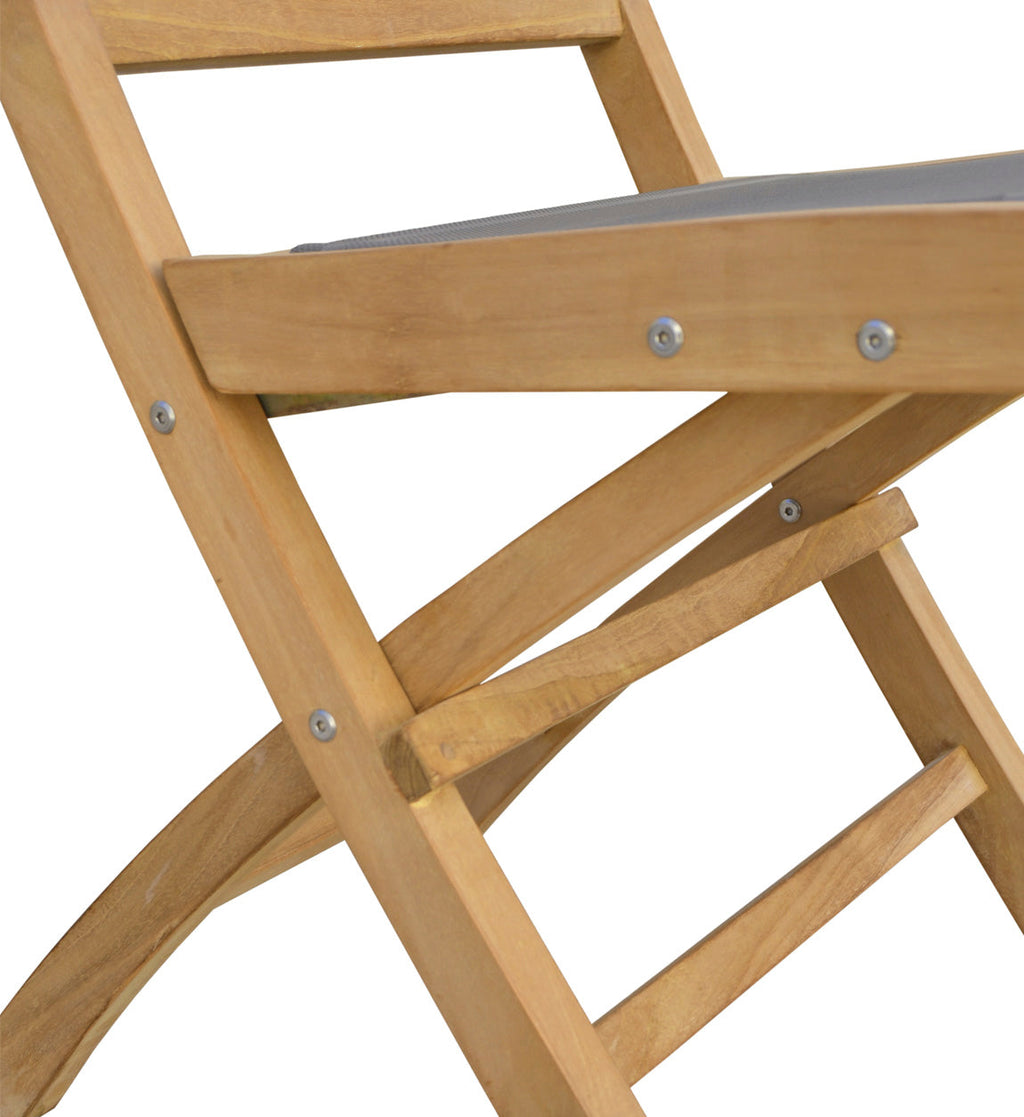 Folding Screen Garden Chair, Teak Wood