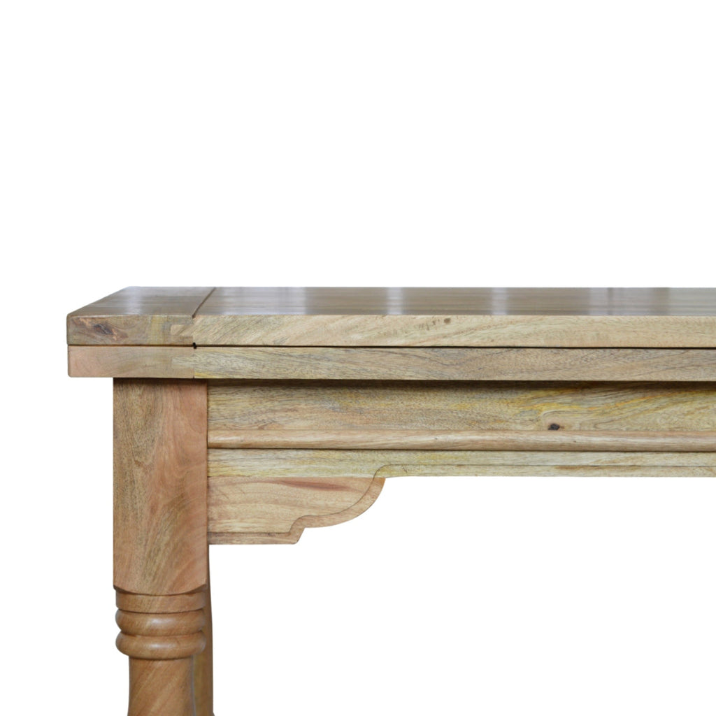 Turned Leg Butterfly Dining Table
