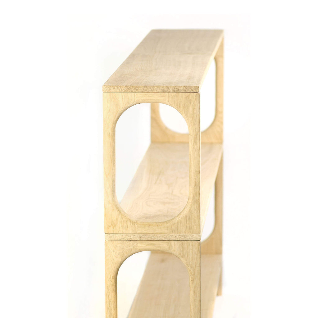 Flux Bookcase, Oak Wood
