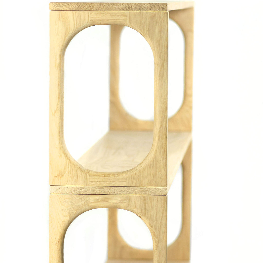 Flux Bookcase, Oak Wood