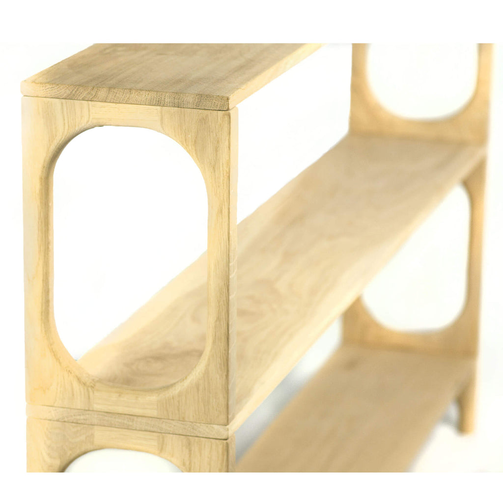Flux Bookcase, Oak Wood