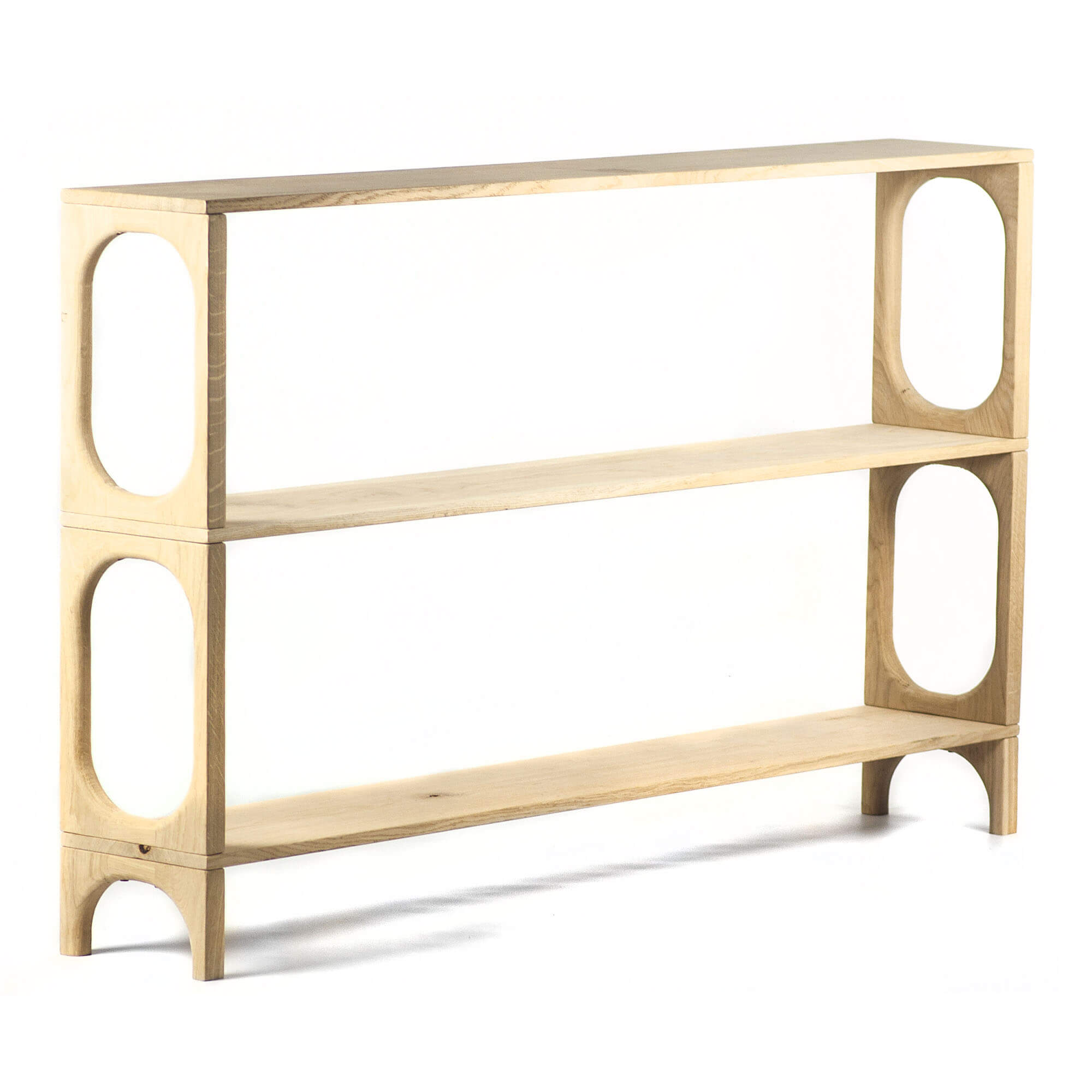 Flux Bookcase, Oak Wood