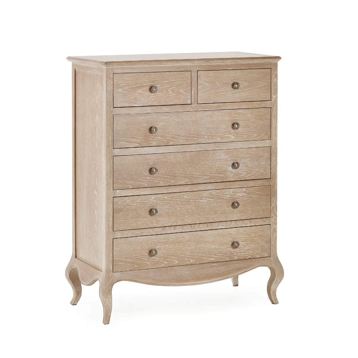 Camille Wooden 6 Drawer Chest