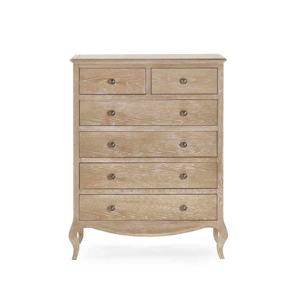 Camille Wooden 6 Drawer Chest