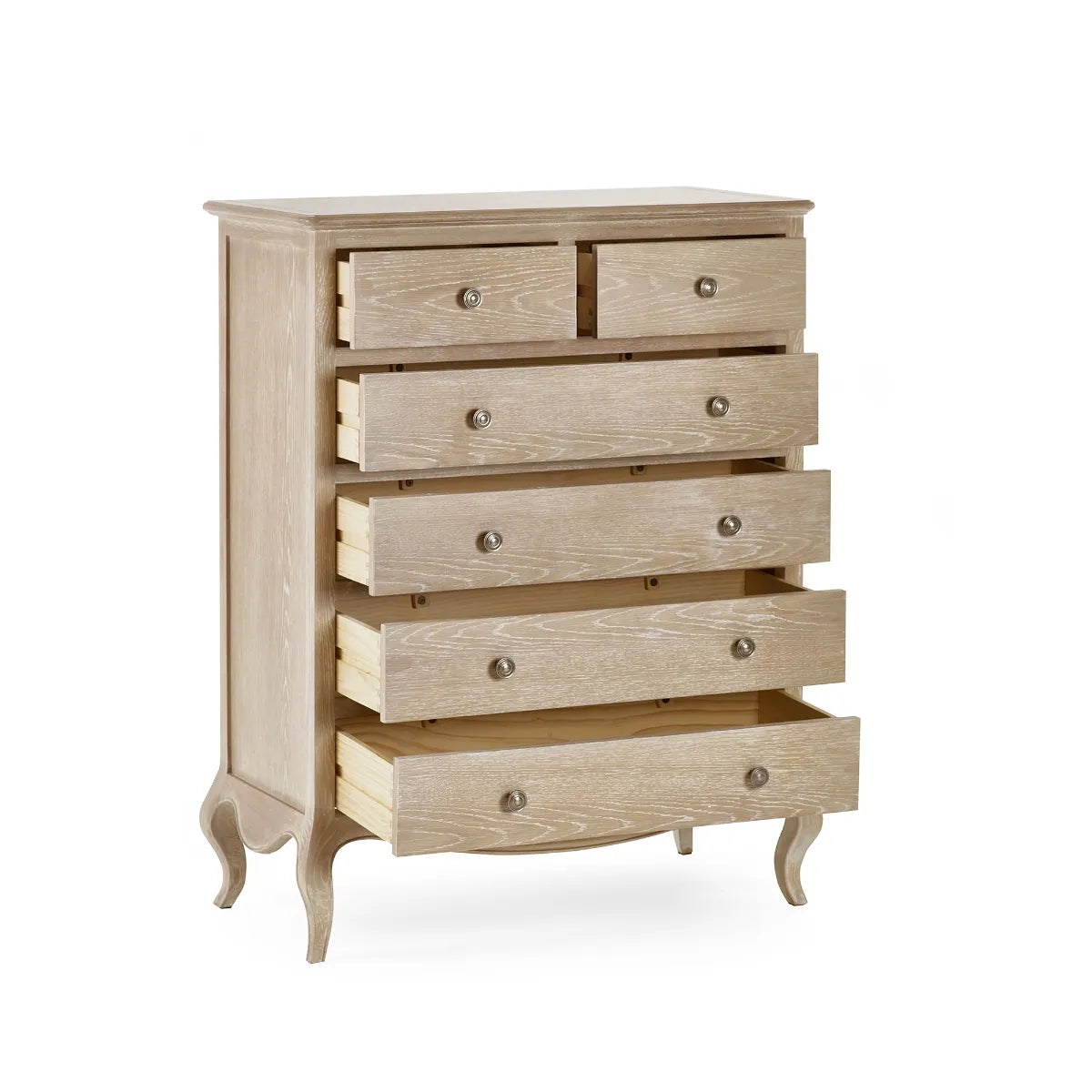 Camille Wooden 6 Drawer Chest