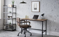 Carnegie Desk, Elm Wood and Steel