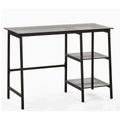 CHICAGO DESK SMOKED GLASS
