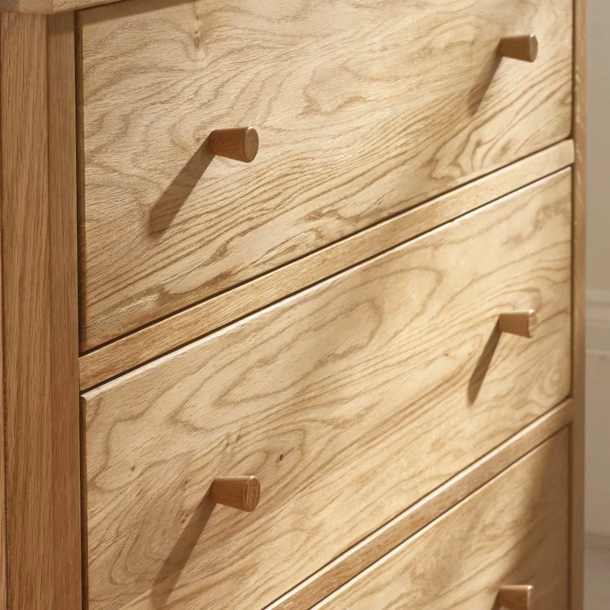 Coxmoor 5 Drawer Wide Chest - Oak