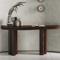 Atticus Console Table, Oak Wood