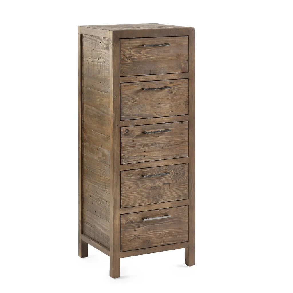 Heritage 5 Drawer Tallboy
