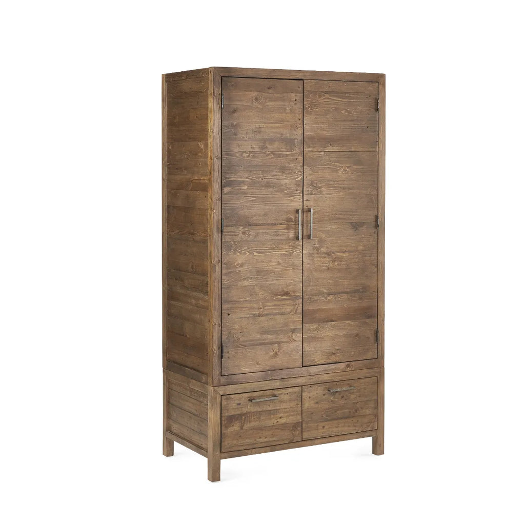 Heritage Reclaimed 2 Door Wardrobe