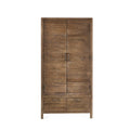 Heritage Reclaimed 2 Door Wardrobe