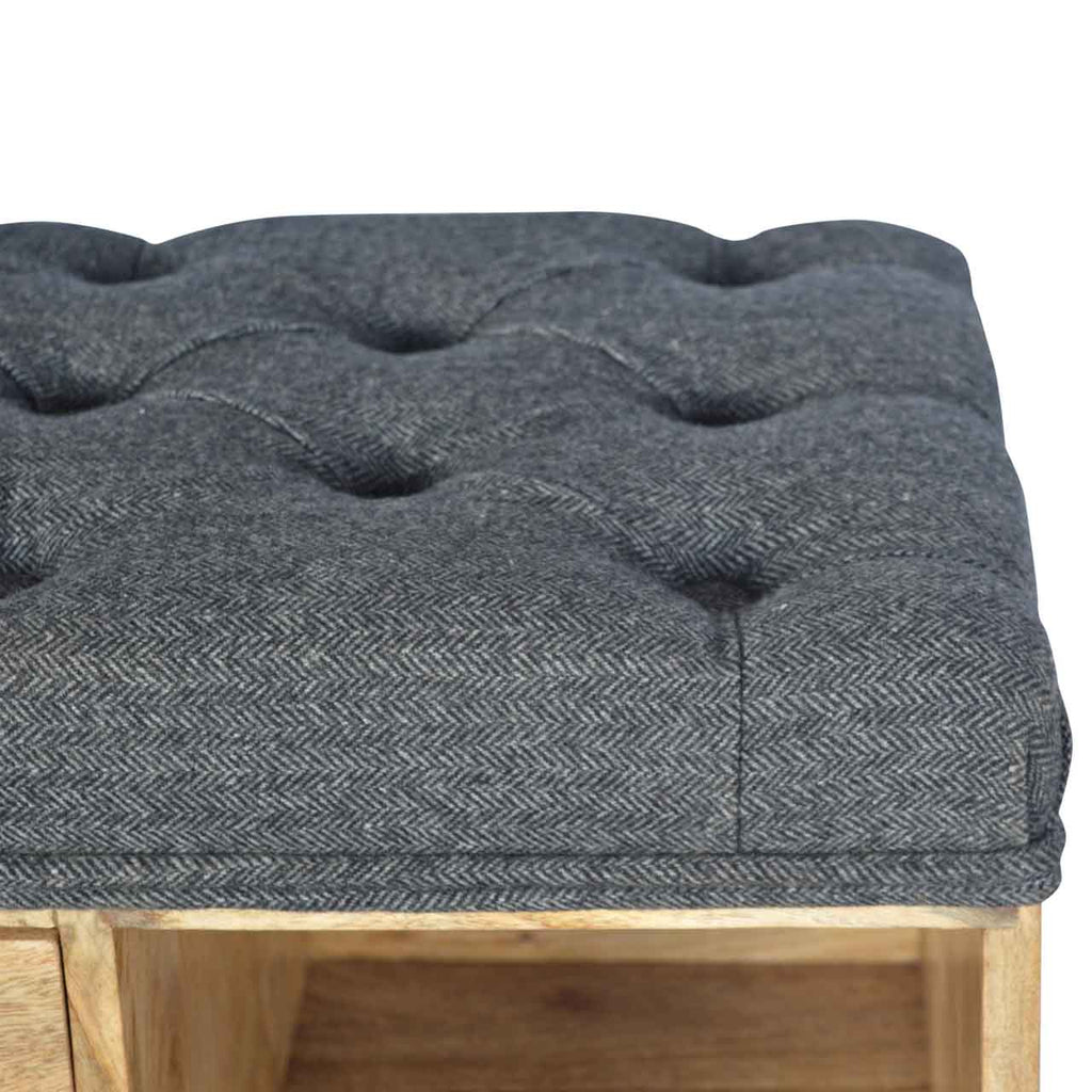 6 Slot Shoe Storage Bench