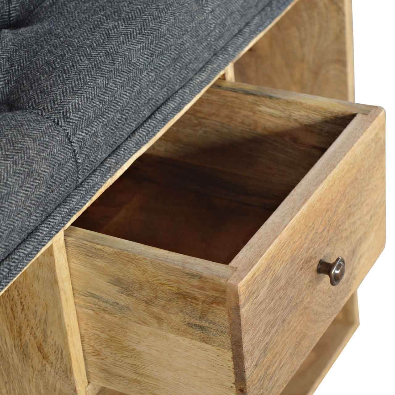 6 Slot Shoe Storage Bench