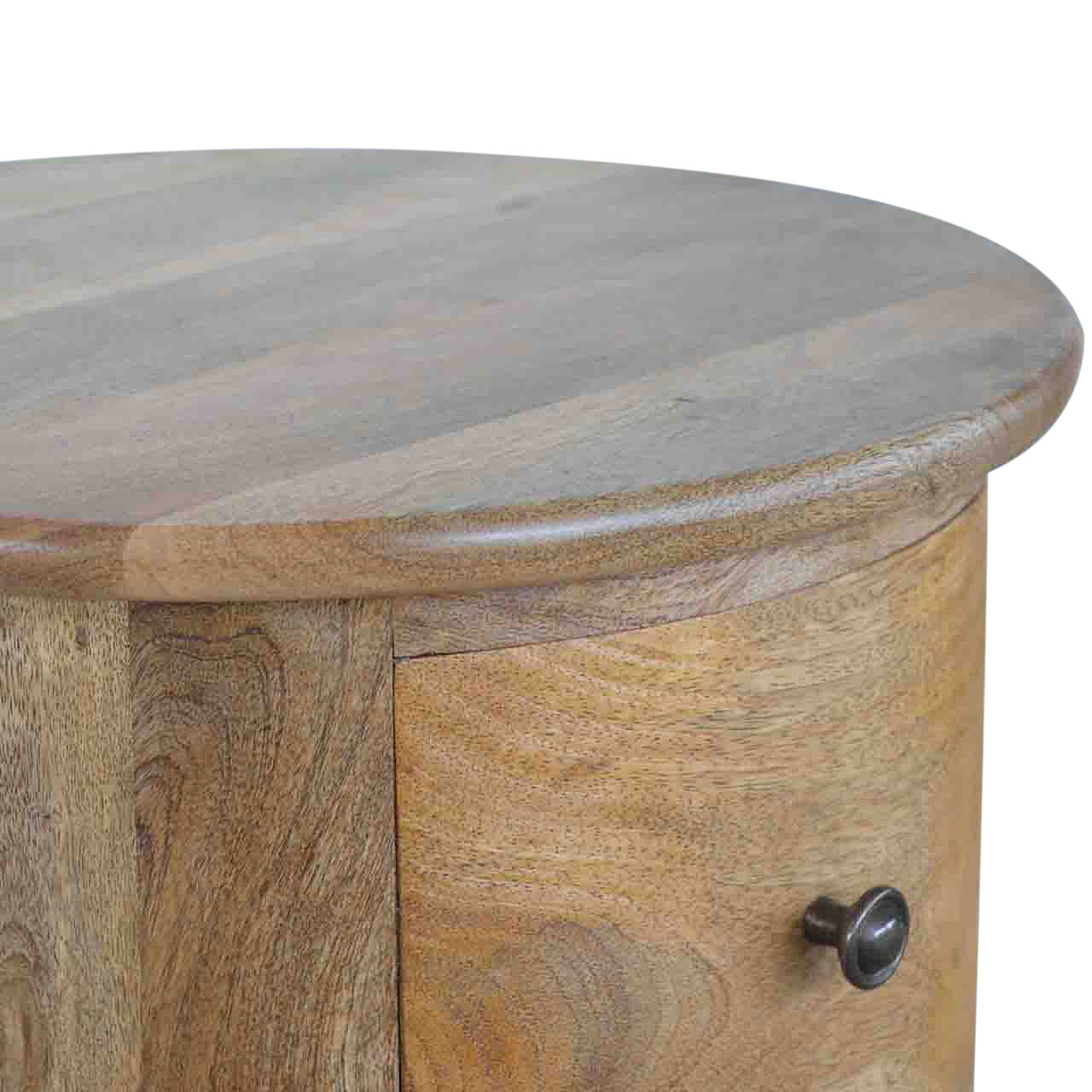 3 Drawer Drum Chest, Oak