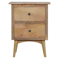Nordic Bedside with 2 Drawers