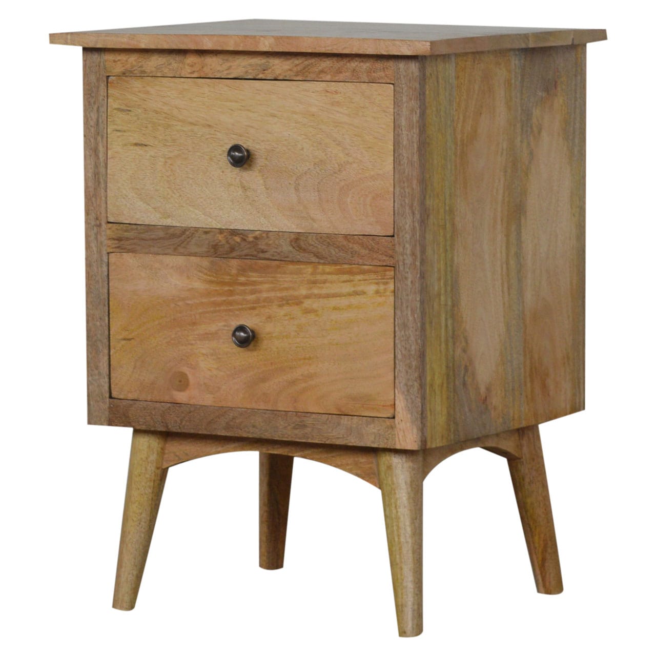 Nordic Bedside with 2 Drawers