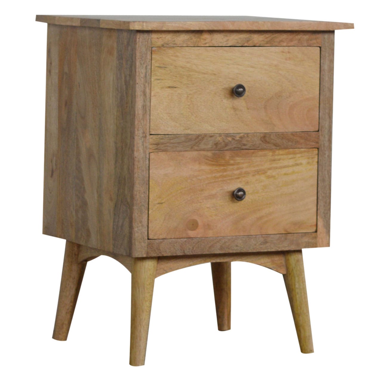 Nordic Bedside with 2 Drawers