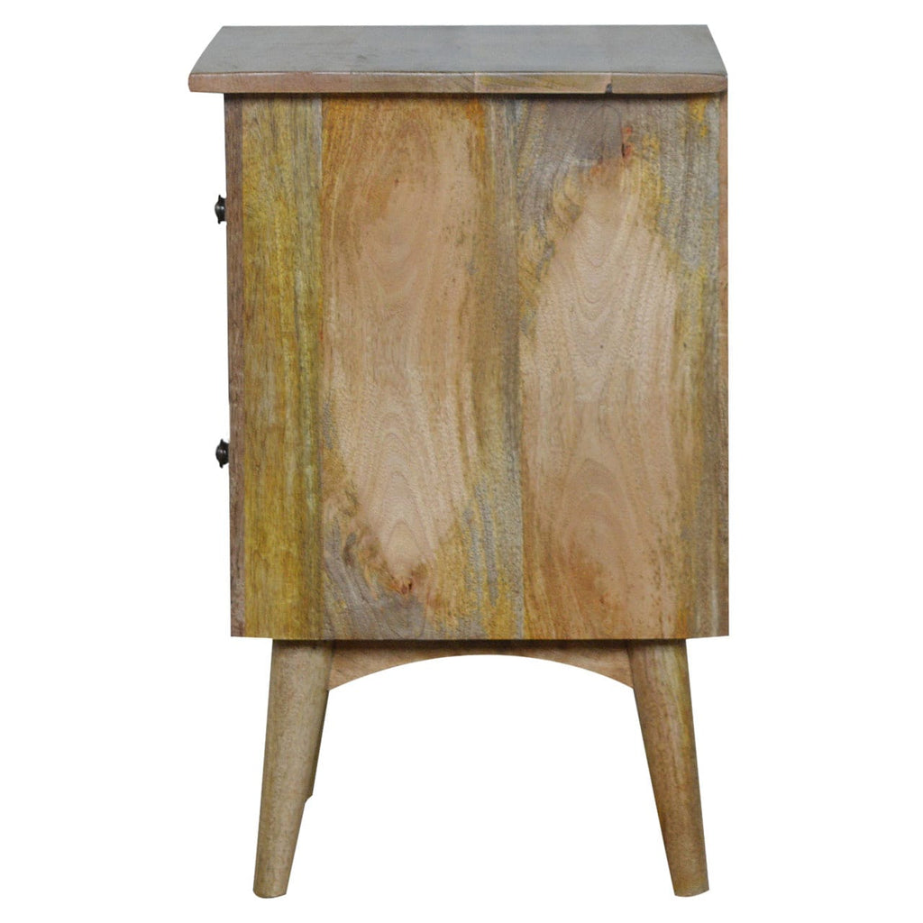Nordic Bedside with 2 Drawers