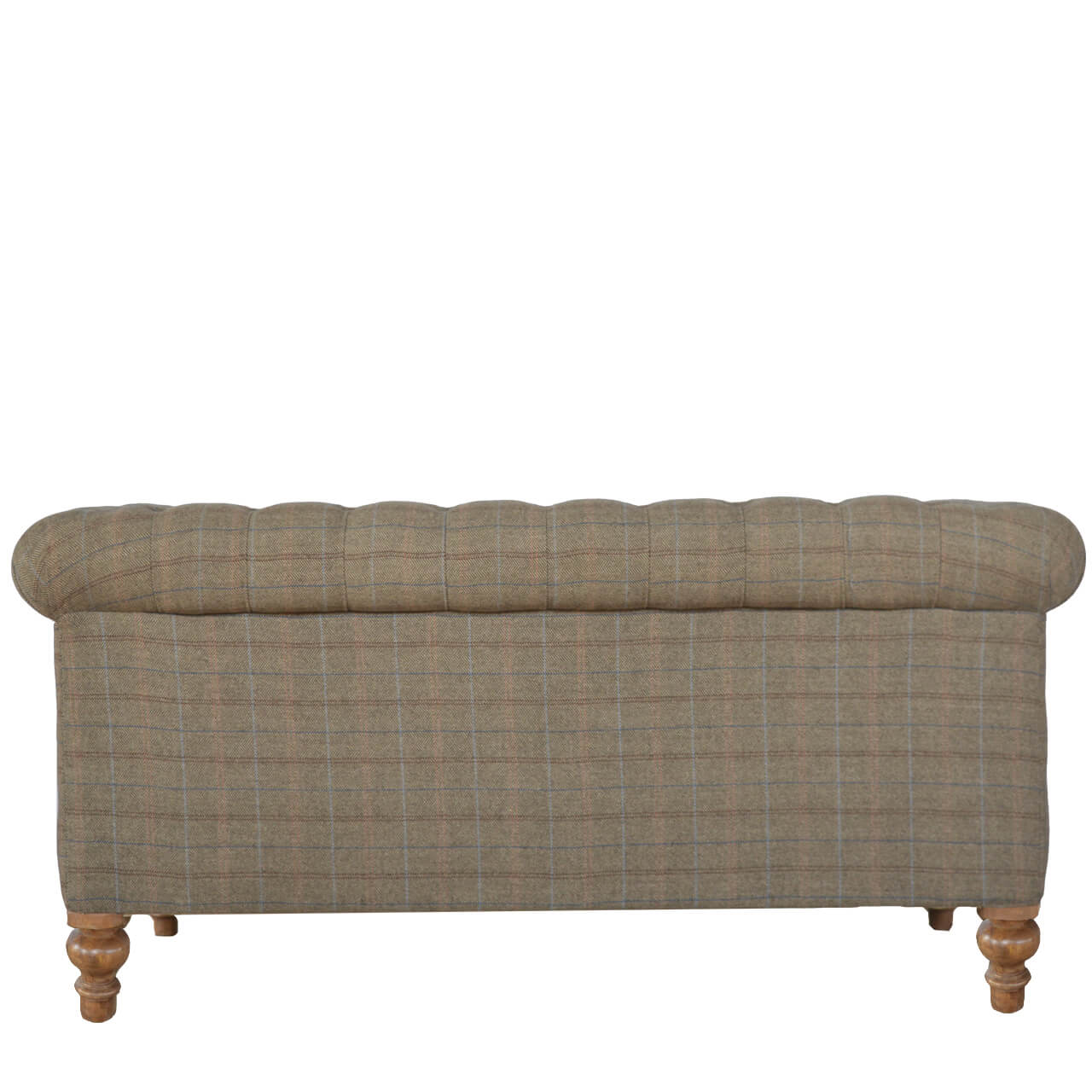 2 Seater Chesterfield Sofa, Tweed