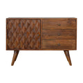 Pineapple Carved Sideboard, Chestnut