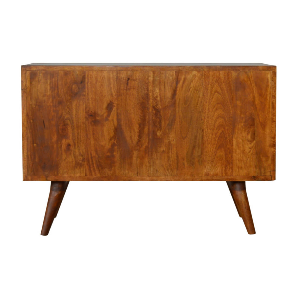 Pineapple Carved Sideboard, Chestnut