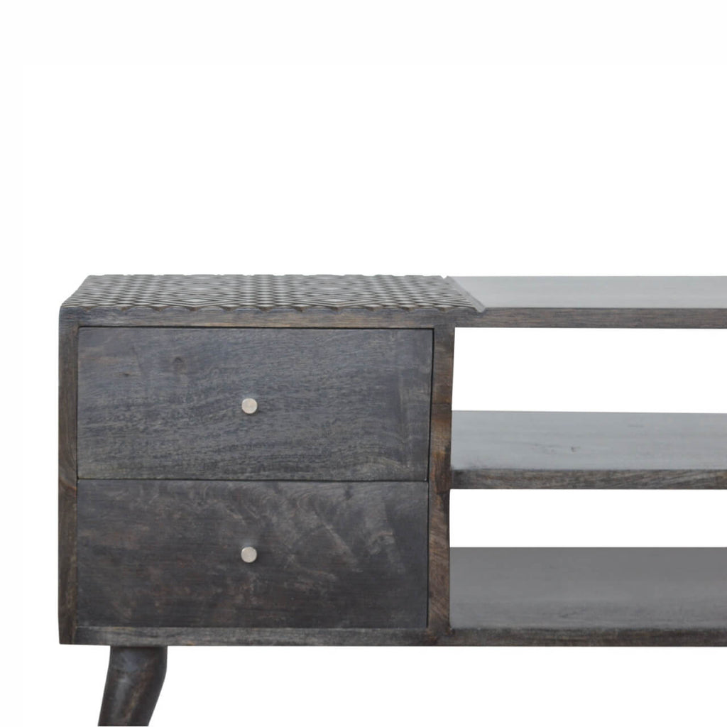 Ash Black TV Stand