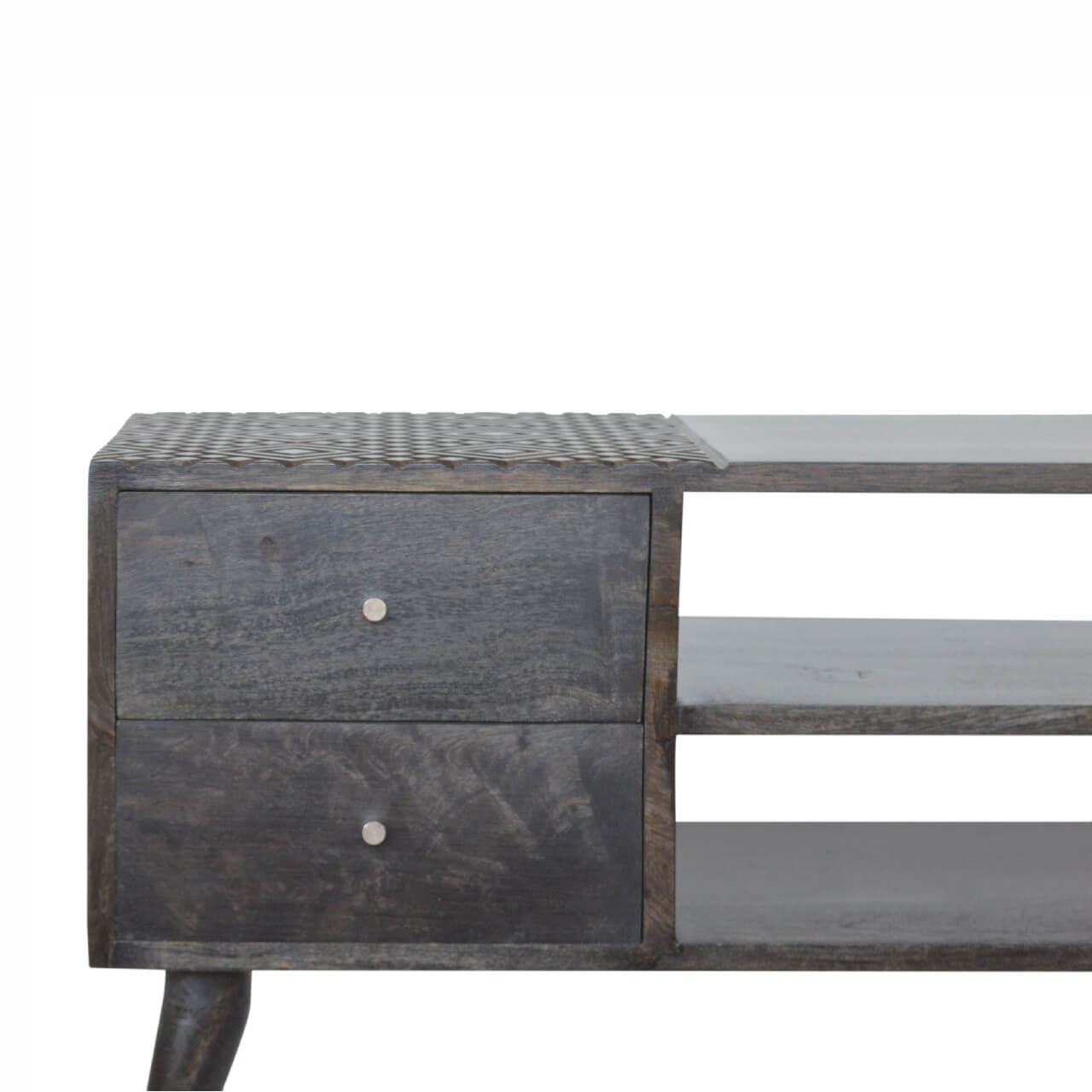 Ash Black TV Stand