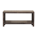Gold Inlay Wooden Coffee Table