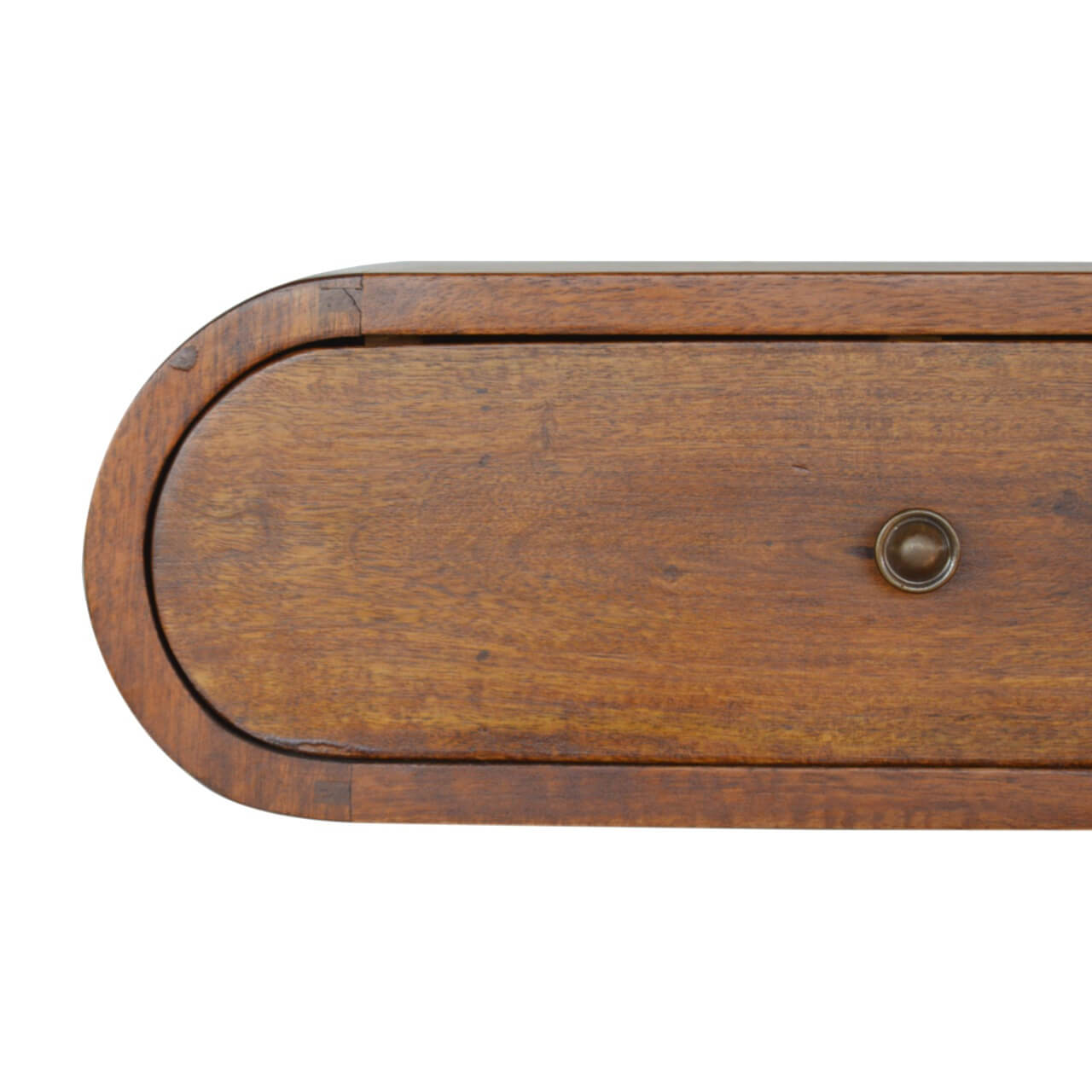 1 Drawer Floating Bedside Table, Chestnut