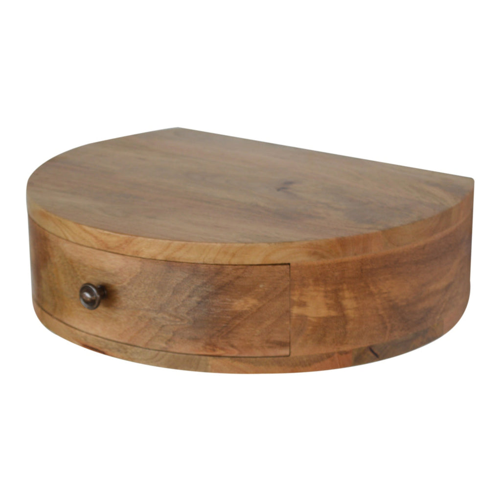 Semi Circle Floating Bedside