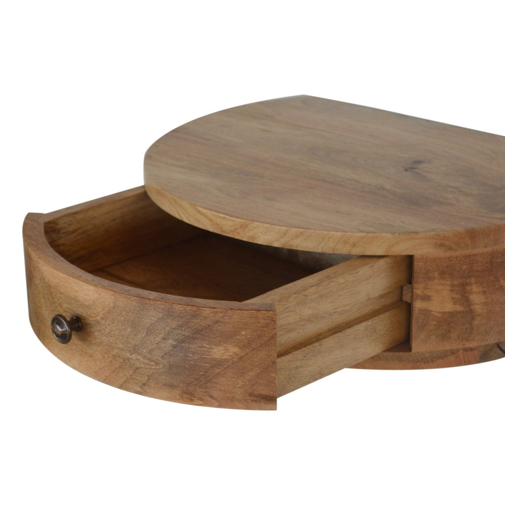 Semi Circle Floating Bedside