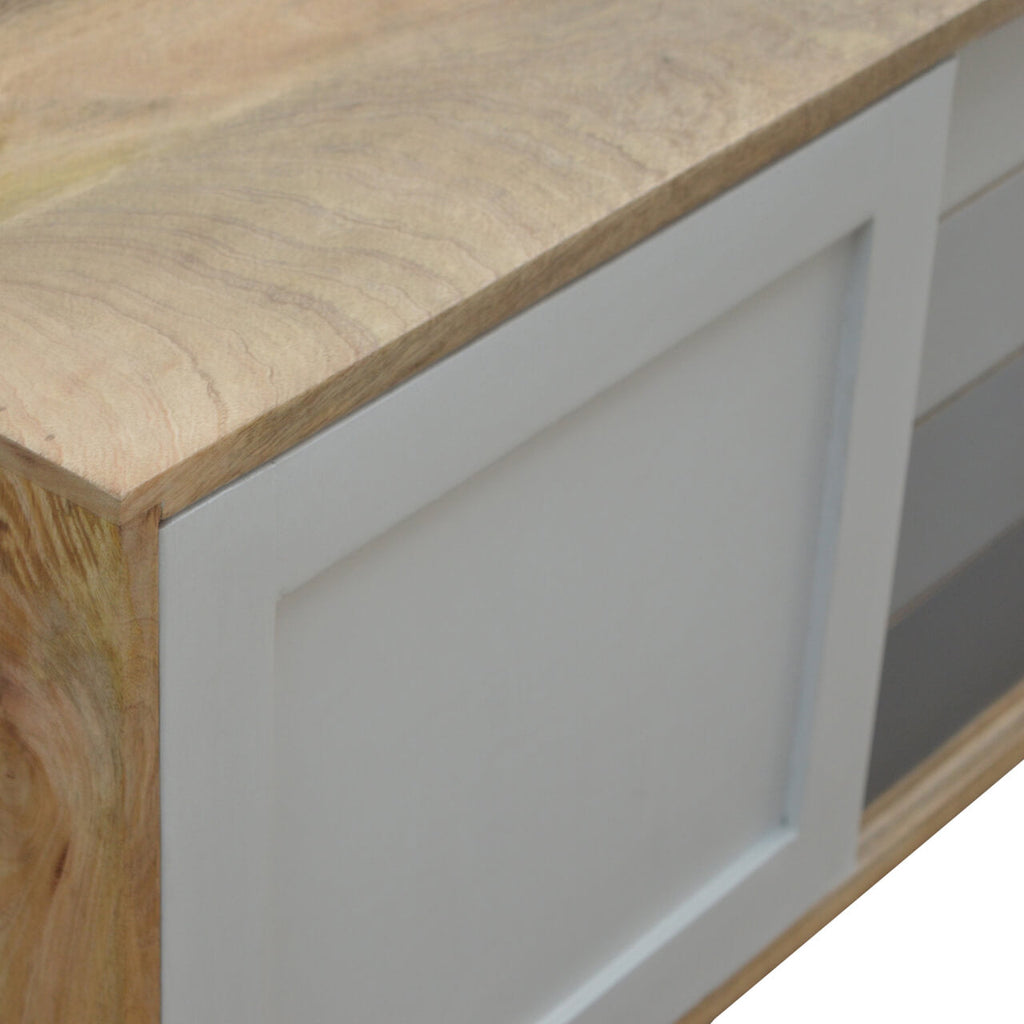 Grey Gradient Sideboard
