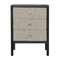 Faux Leather Bedside