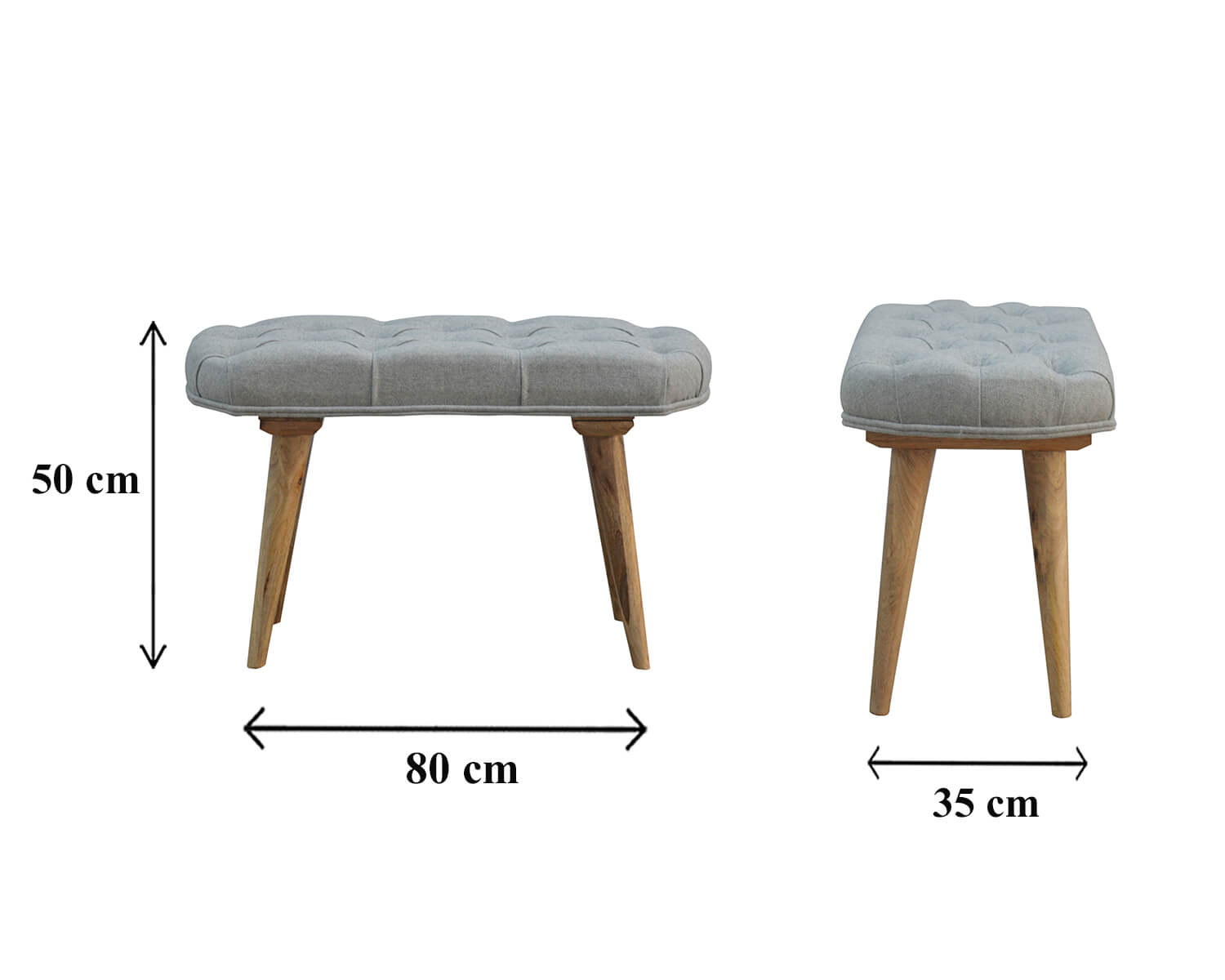 Deep Button Bench