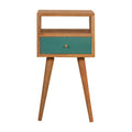 Narrow Bedside, Teal