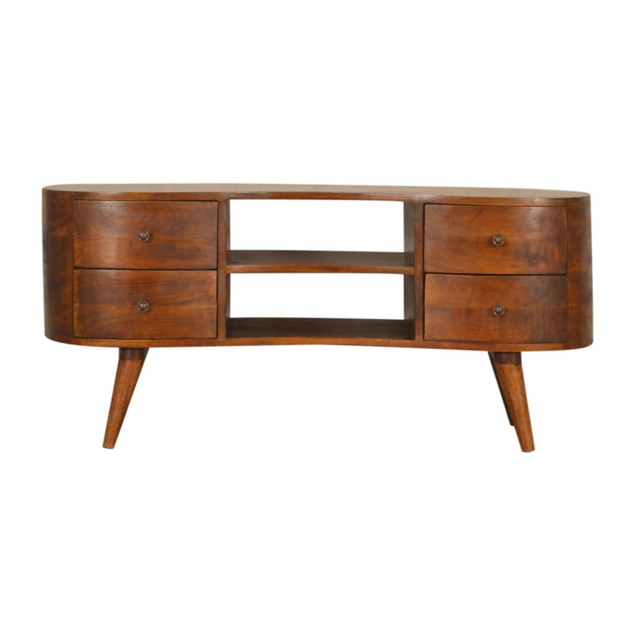 Elias TV Stand, Chestnut